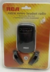 Rca Am/fm Stereo Headset Radio RP-1610 Vintage New Package. Fixed Price $19.99.