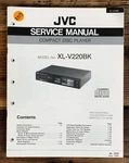 Jvc XL-V220BK Cd Player Service Manual *original*. Fixed Price $14.97.