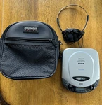 Lenoxx Sound CD-50 Portable Player Silver With Original Headphones. Fixed Price $19.99.
