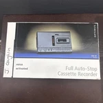 Radio Shack Optimus CTR-117 Vox Voice Activated Cassette Tape Player Recorder. Fixed Price $29.99.