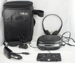 Aiwa XP-200 Portable Cd Player HP-A272 Headphones Carrying Case & Kit. Fixed Price $55.00.