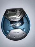 Philips Jogproof 45 Esp Portable Cd Player - AX5119/17 Silver And Blue Tested. Fixed Price $44.99.
