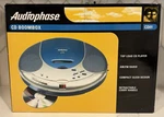 Audiophase Compact Portable Disc Player Model CD01 Am/fm (tested). Fixed Price $49.99.