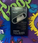 Sanyo Sportster MGR-87 Am/fm Stereo Cassette Player *partially Working*. Fixed Price $20.00.
