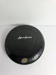 Byron Statics Black Portable Player Model PCD-220. Fixed Price $19.99.
