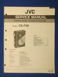 Jvc CX-F3K Cassette Walkman Service Manual Factory Original The Real Thing. Fixed Price $13.91.