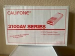 Califone 3130AV Portable Cassette Player & Recorder With Battery Cable Power. Fixed Price $24.85.