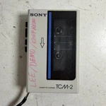 Vintage Sony TCM-2 Gray Portable Compact Mono Cassette Recorder For Parts. Fixed Price $18.99.