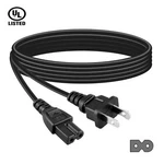 Ul Listed 6 Feet Long Ac/dc Power Cord For Aiwa CSD-A110 Cd Am/fm Radio Cassette. Fixed Price $11.65.