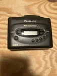 Vintage Panasonic RQ-V80 Xbs Black Portable Digital Radio Cassette Parts Only. Fixed Price $20.00.