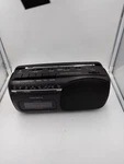 Optimus Am/fm Cassette Tape Recorder Model Ctr -110 Plays Not Very Loud. Fixed Price $21.99.