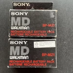 Vtg. Lot Of 2 Sony Walkman BP-MZ1 Nickel Cadmium Rechargeable Battery In Box. Fixed Price $40.00.
