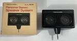 Vtg Realistic Personal Stero Speakers System # 40.-155 Radio Shack Nos Tested. Fixed Price $22.75.