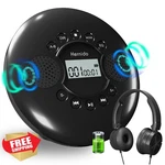 Hernido Portable Cd Player Car Rechargeable W/ Stereo Speakers Aux Usb. Fixed Price $74.95.