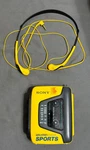 Video Vtg WM-AF59 Sony Walkman Sports Am/fm/cassette Player Headphones MDR-W014. Fixed Price $229.99.