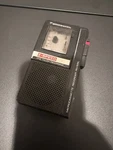 Vtg Panasonic RN-105D Microcassette 2 Speed Recorder Selling For Parts Only. Fixed Price $8.00.