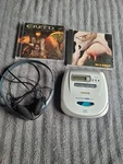 Aiwa XP-V70 Portable Player With 2 Cds And Headphones, Tested Working. Fixed Price $29.99.