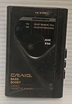 Craig Cassette Player JH-6220 Bass Boost System Am/fm Radio Tested Works. Fixed Price $8.99.