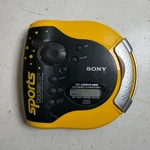 Sony Sports Discman D-ES51 Yellow Electronic Shock Protection Portable Cd Player. Fixed Price $99.99.