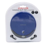 Craig CD2808 Portable Player Stereo Headphones Blue Sealed New Lcd. Fixed Price $37.99.