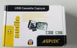 Agptek Super Usb Cassette Capture Audio Tape To Hifi Digital Converter. Fixed Price $12.99.