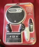 New Durabrand Player CD-896 Car Kit, Remote, Headphones, Cassette Adaptor. Fixed Price $24.99.