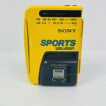 Sony Sports Walkman Wm AF58 Cassette Player Am Fm Solar Alarm Clock. Fixed Price $52.99.