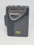 Panasonic RQ-V61 Stereo Cassette Player Am/fm Radio Xbs Tested Works. Fixed Price $24.99.
