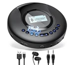 Arafuna Portable Cd Player Bluetooth With Fm Radio, 2000MAH Black. Fixed Price $81.83.