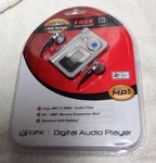 New Gpx MW3337 1GB Storage MP3 Player Digital Audio Silver Sealed Nos. Fixed Price $14.90.
