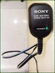 Genuine Sony DCC-50 Car Battery Cord From D-800K. Fixed Price $18.72.