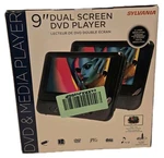 Sylvania 9 Inch Dual Screen Portable Dvd Media Player - New Open Box. Fixed Price $150.00.
