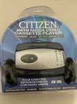 Retro Citizen Portable Cd Player Am-fm Radio Bass Boost (AW-305). Fixed Price $59.99.
