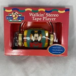 Rare 1988 Disney Mickey's Stuff Cassette Tape Player Walking Stereo MK-424. Fixed Price $60.00.