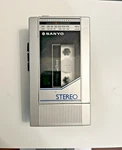 Vintage Sanyo M-G27 Portable Cassette Player For Parts. Fixed Price $19.97.