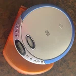 Durabrand Working Programmable Cd Player Blue-silver With 10 Carrying Case. Fixed Price $30.00.