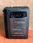 Aiwa Stereo Radio Cassette Player Recorder W/am/fm HS-JS215W Untested For Parts. Fixed Price $29.95.