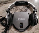 Sony Discman Mega Bass D-171 Port. Cd Player W/american Audio Hp 750 Headphones*. Fixed Price $39.99.