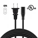 Ul 6FT Ac Power Cord For Coby Shelf Stereo System Player CX-CD400 CXCD400. Fixed Price $10.32.