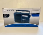 Craig Portable Handheld Am/fm Radio Antenna Headphone Jack CR4181 New-open Box. Fixed Price $14.99.