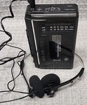 Vintage 3-5473B Portable Am/fm Stereo Radio Cassette Player Plays Slow Read. Fixed Price $29.99.