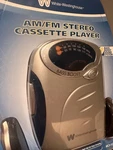 Am Fm Cassette Radio Portable. Fixed Price $15.00.