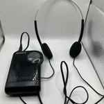Vintage Black Sony Walkman Radio With Headphone SRF-26. Fixed Price $21.59.