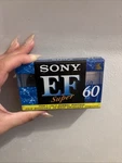 Sony C-60EFB 60-MINUTE Type Blank Audio Cassette New & Sealed. Fixed Price $13.00.