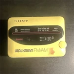 Sony Walkman WM-F68 Yellow Fm/am Radio Cassette Player. Fixed Price $100.00.