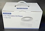 Fangor F-CD-143 2-IN-1 Portable Player Bluetooth Speaker New Open Box. Fixed Price $49.95.