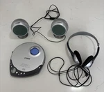 Coby (CX-CD116) Portable Player (turns On And Spins But No Sound). Fixed Price $25.08.