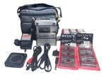 Sony M-80 Stereo Microcassette Recorder Fm/am Radio. W/accessories Tested. Works. Fixed Price $350.00.