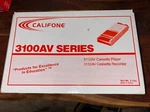 Califone 3100AV Series 3132AV Cassette Recorder New Old Stock.. Fixed Price $28.00.