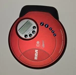 Rca Compact Disc Cd Player RP2520 Works Great! Red MP3 Screen Car, Walk Battery. Fixed Price $47.00.